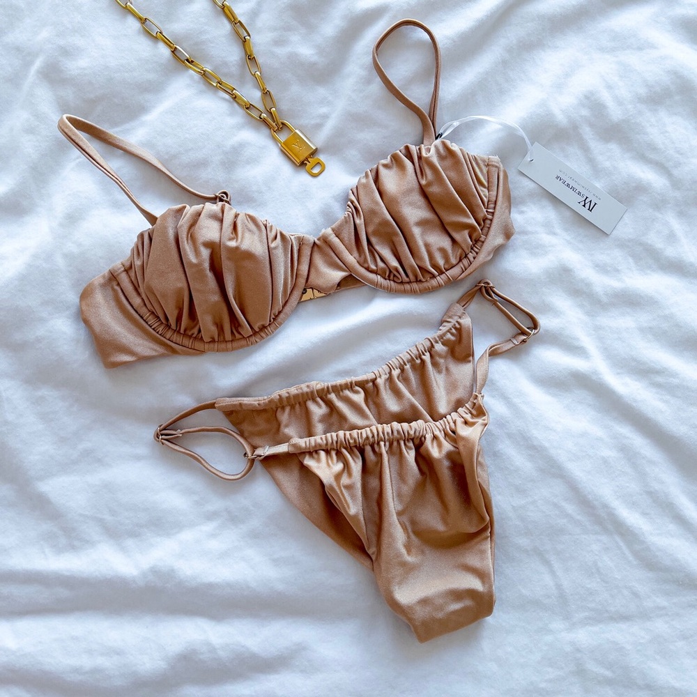 IVY Swimwear Isla in Gold (S)